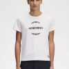 Tryckt slim-fit herr-T-shirt Tryckt slim-fit herr-T-shirt