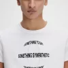 Tryckt slim-fit herr-T-shirt Tryckt slim-fit herr-T-shirt