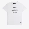 Tryckt slim-fit herr-T-shirt Tryckt slim-fit herr-T-shirt