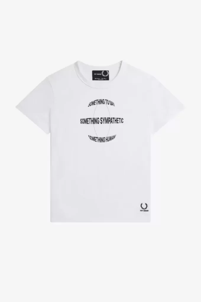 Tryckt slim-fit herr-T-shirt Tryckt slim-fit herr-T-shirt