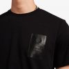 Tryckta t-shirts med bröstlappar