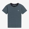 Tvåfärgade randiga t-shirts