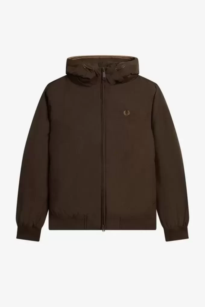 Vadderade Brentham herrjackor med huva Vadderade Brentham herrjackor med huva