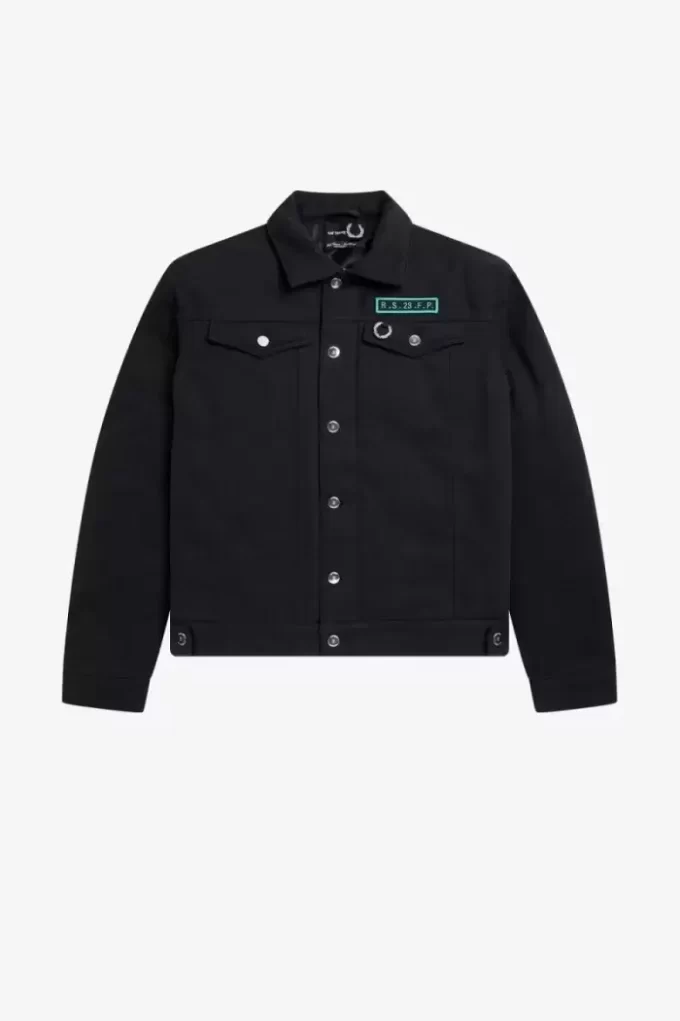 Vadderade denimjackor för män Vadderade denimjackor för män