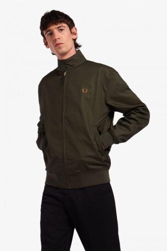 Vaxade Harrington-jackor i bomull