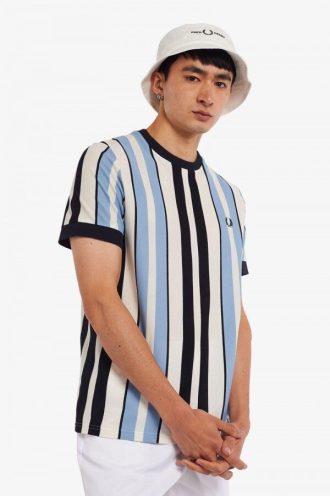 Vertical Stripe Piqué T-shirts Vertical Stripe Piqué T-shirts