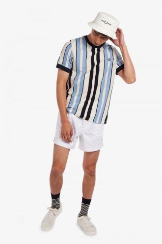 Vertical Stripe Piqué T-shirts Vertical Stripe Piqué T-shirts